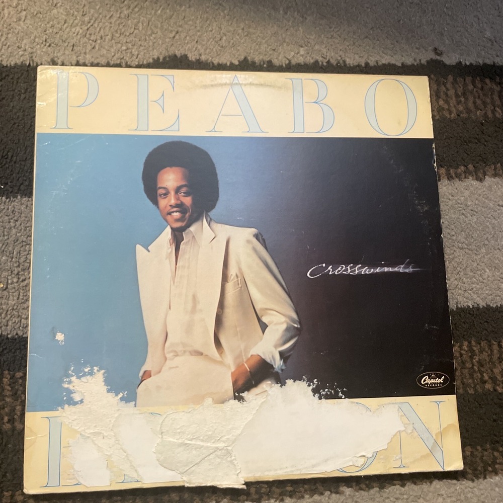 Peabo Bryson Vinyl LP Record Crosswinds Orig 1978 Capitol 11875